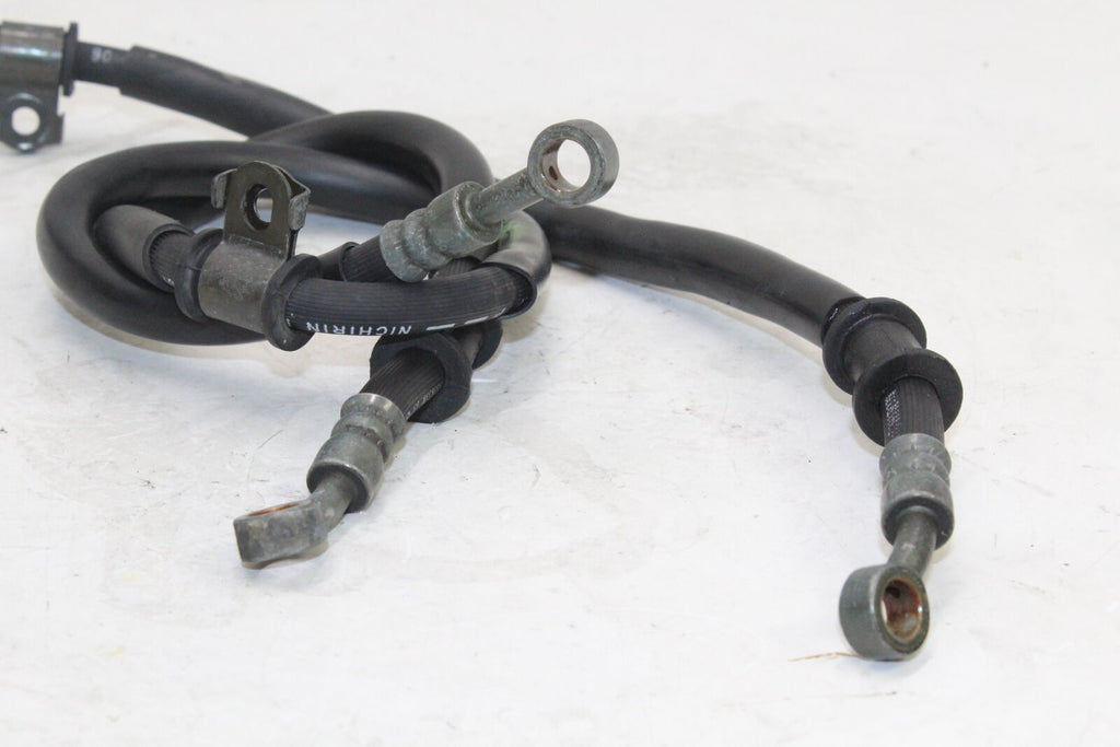 2002 Yamaha Yzf600R Front Brake Caliper Hoses Lines Oem