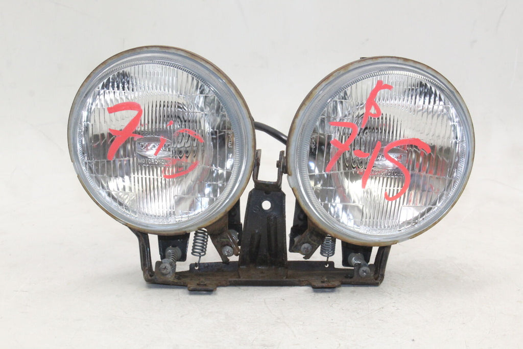 2009-14 Yamaha Zuma 125 Yw125 Front Head Light Lamp Headlights Pair Oem