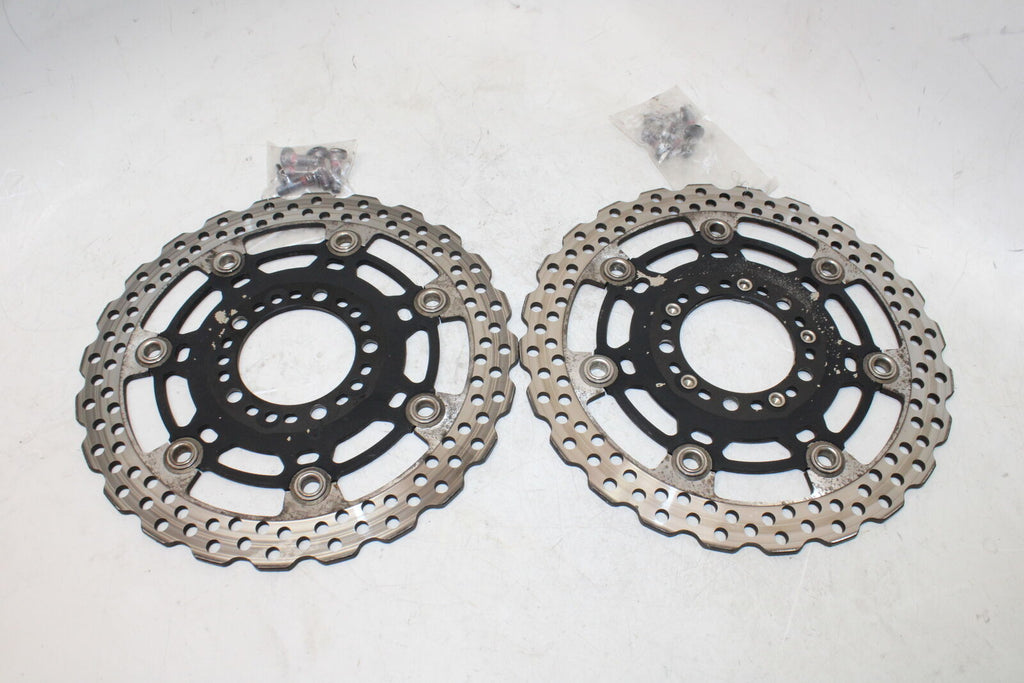 2014 Kawasaki Ninja 650 Ex650F Abs Front Left Right Brake Rotors Discs