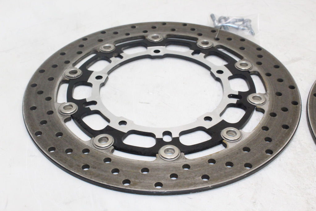 2008-16 Yamaha Yzf R6 Front Left Right Brake Rotors Discs 13S-2581T-00-00 Oem