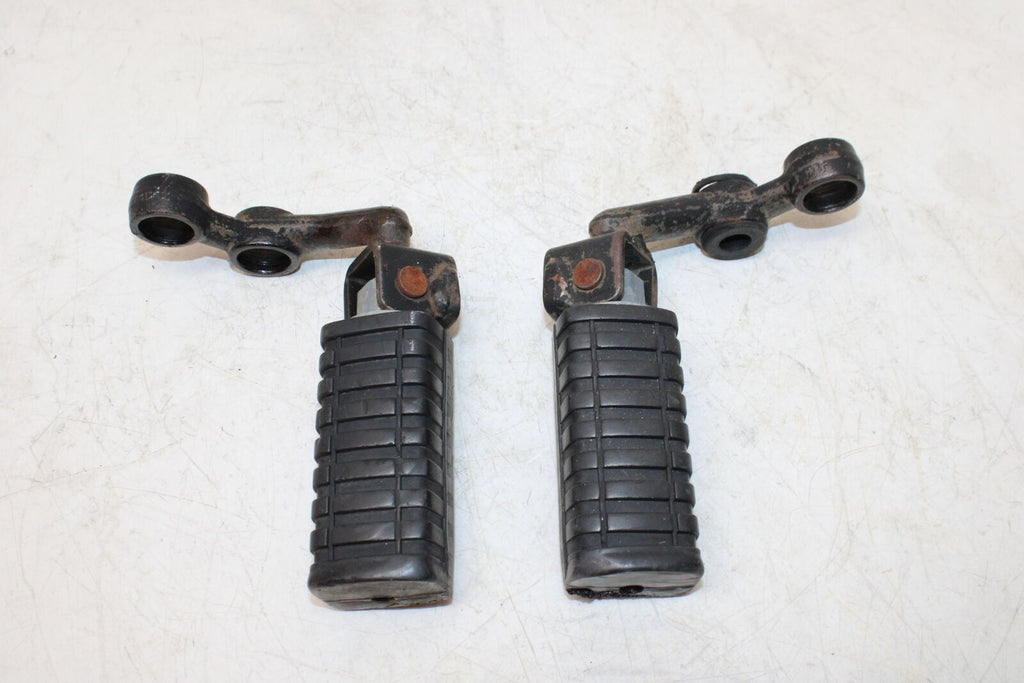 1981 Kawasaki Kz750E Standard Front Foot Rests Pegs Steps Set Pair