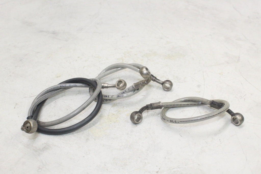 2004 Ducati 749 Oem Front Brake Caliper Hoses Lines W Rear Hose