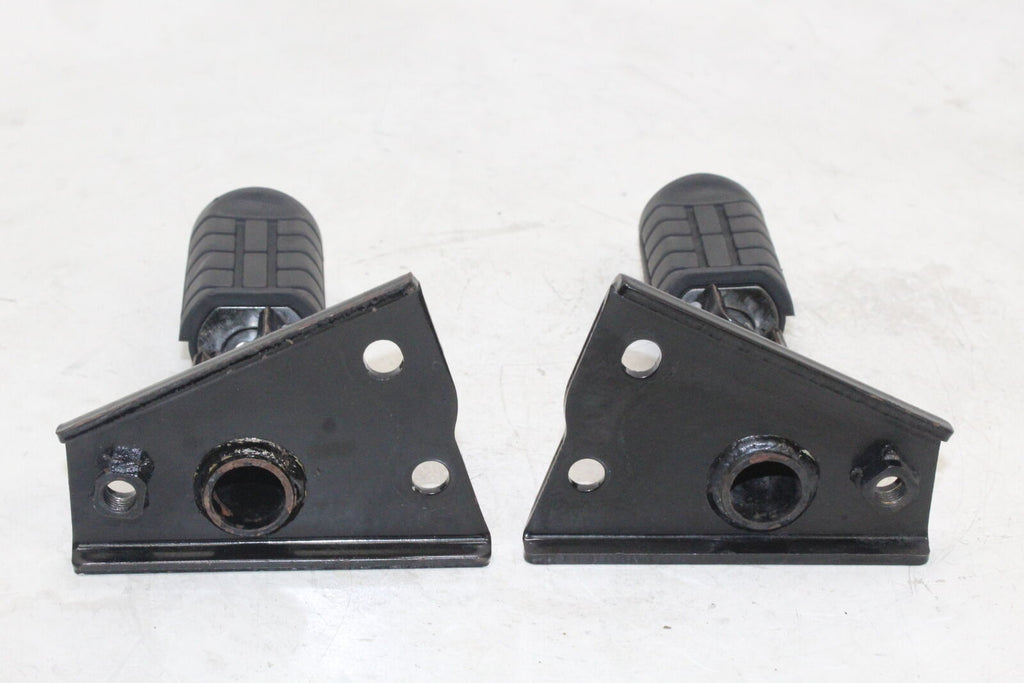 1999 Honda Shadow Ace 1100 Vt1100T Tour Black Rear Passenger Foot Steps Pegs Oem