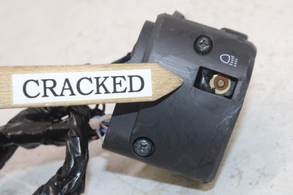 08-09 Suzuki Gsxr750 Oem Left Clip On Handle Horn Signals Switch Switches