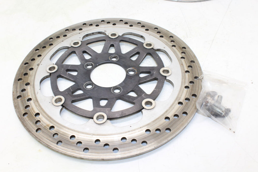 1996 Kawasaki Ninja Zx7R Zx750P Front Left Right Brake Rotors Discs Oem