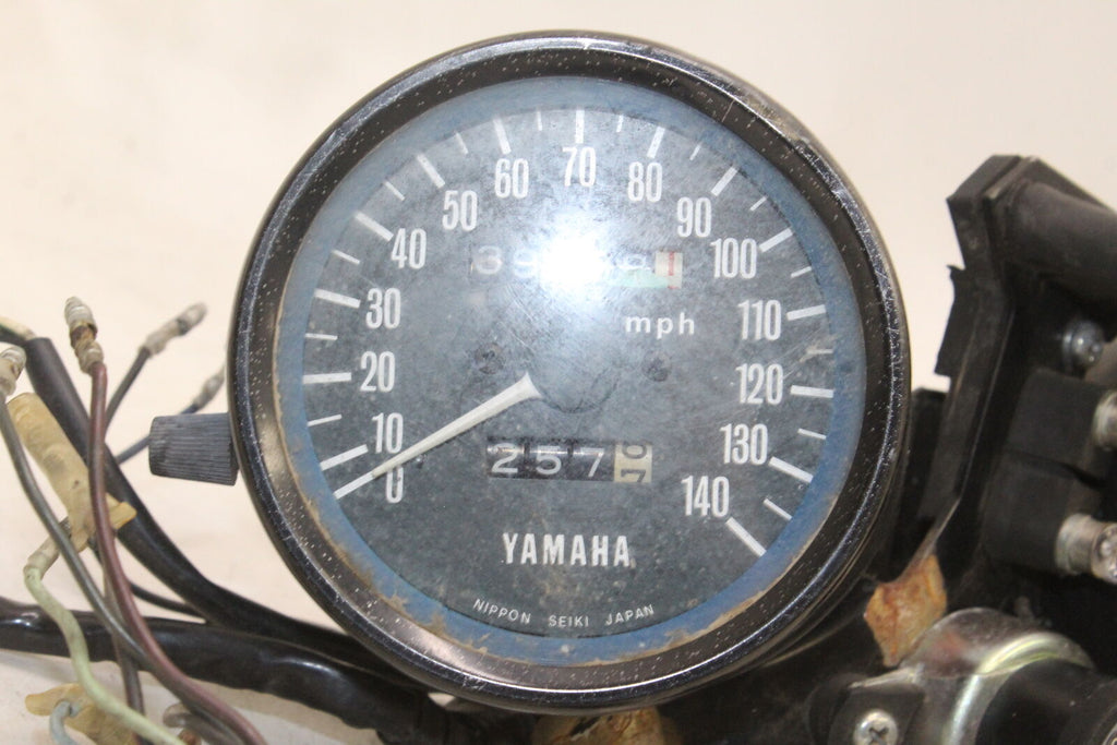 1976 Yamaha Xs750 Speedo Tach Gauges Display Cluster Speedometer Tachometer Oem