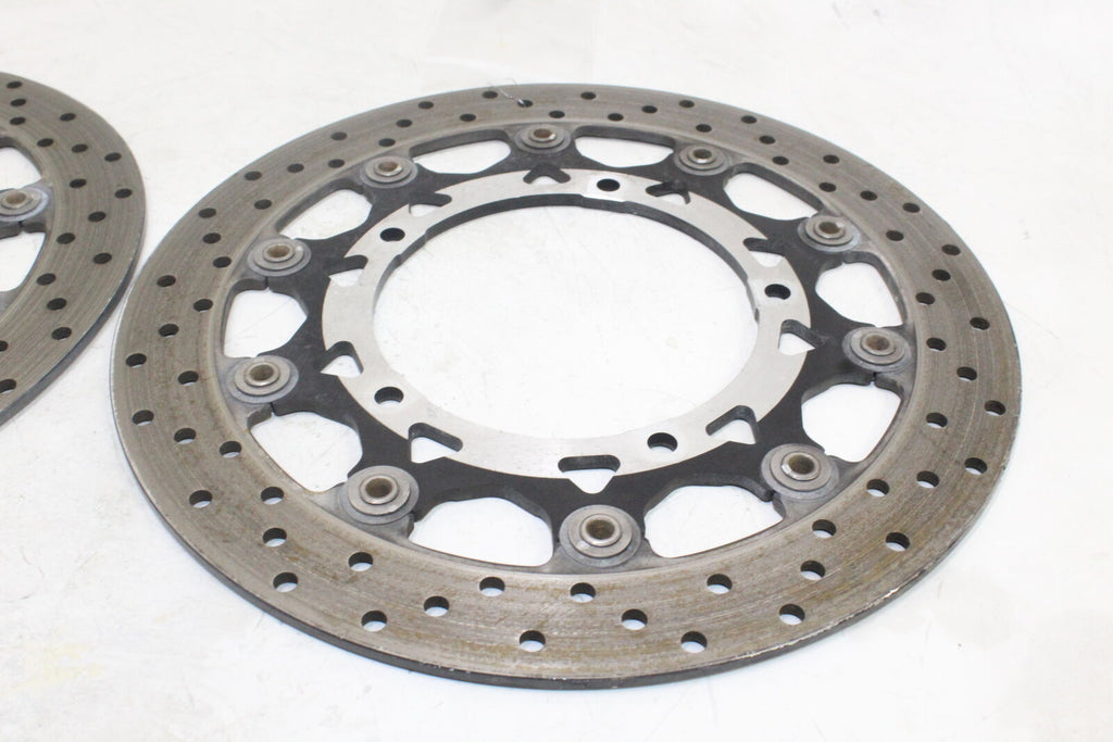 2003-05 Yamaha Yzf R6 Front Left Right Brake Rotors Discs 5Sl-2581T-10-00 Oem