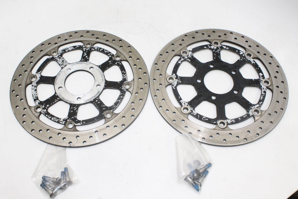 2001-03 Suzuki Gsxr600 Front Left Right Brake Rotors Discs 59210-33E40 Oem