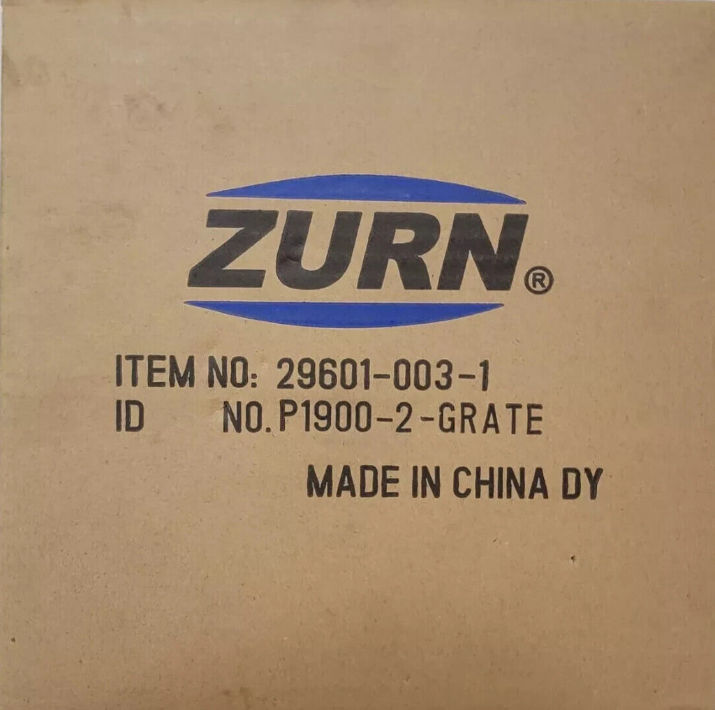 Zurn White Half Grate 29601-003-1 P1900-2G-Grate