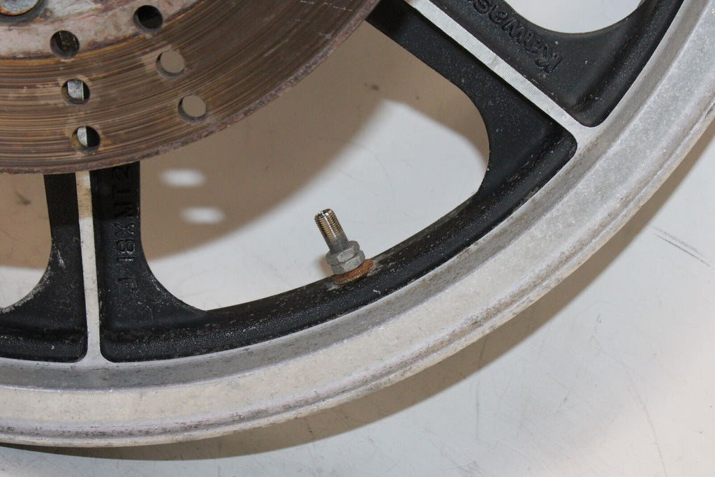 1981 Kawasaki Kz750E Standard Rear Back Wheel Rim With Rotor