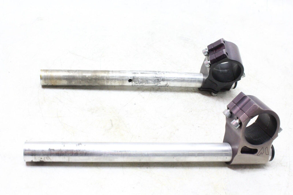 1989 Honda Hawk Gt 650 Nt650 Oem Left Right Clip On Ons Handlebars Pair Set