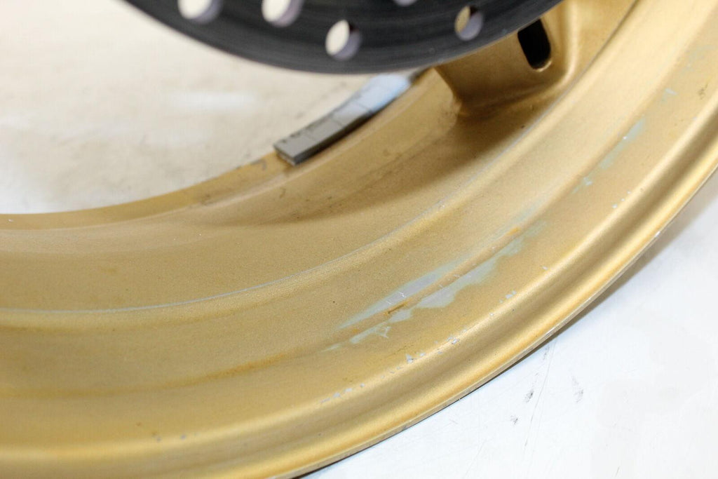 2003 Suzuki Gsxr600 Rear Back Wheel Rim Gold