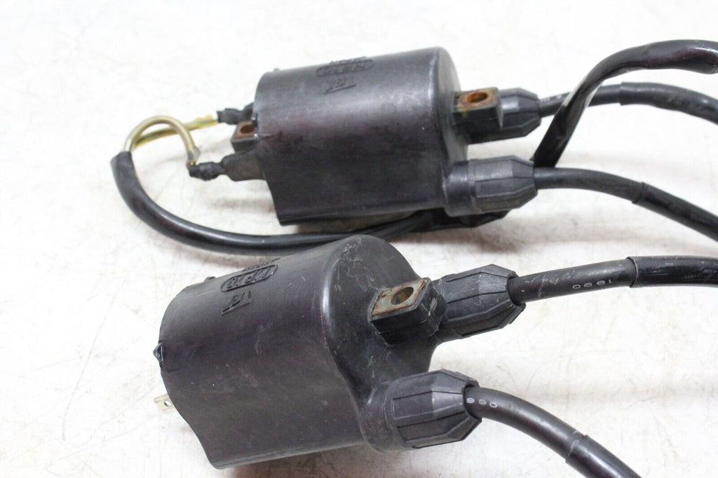 88-91 Honda Hawk Gt 650 Oem Ignition Coils Coil Spark Plug Caps