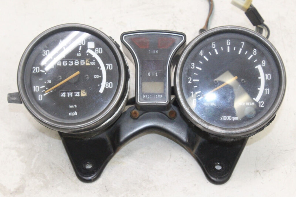 1981 Yamaha Xs850 Speedometer Gauge Instrumental Gauges Oem *46K Miles*