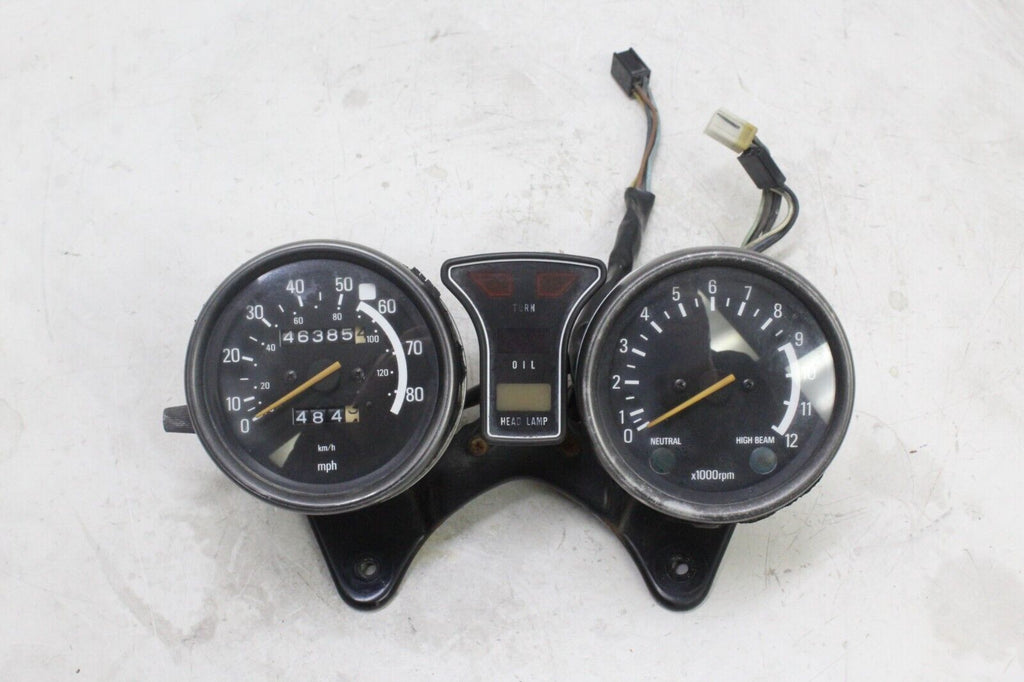 1981 Yamaha Xs850 Speedometer Gauge Instrumental Gauges Oem *46K Miles*