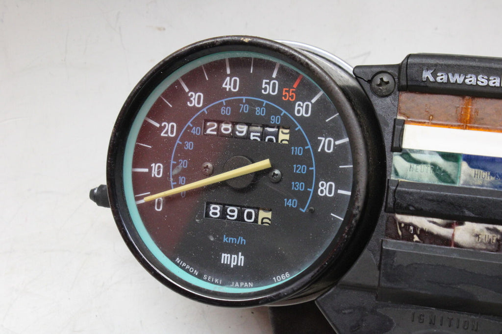 1981 Kawasaki Kz750E Standard Gauges Meter Speedo Tach