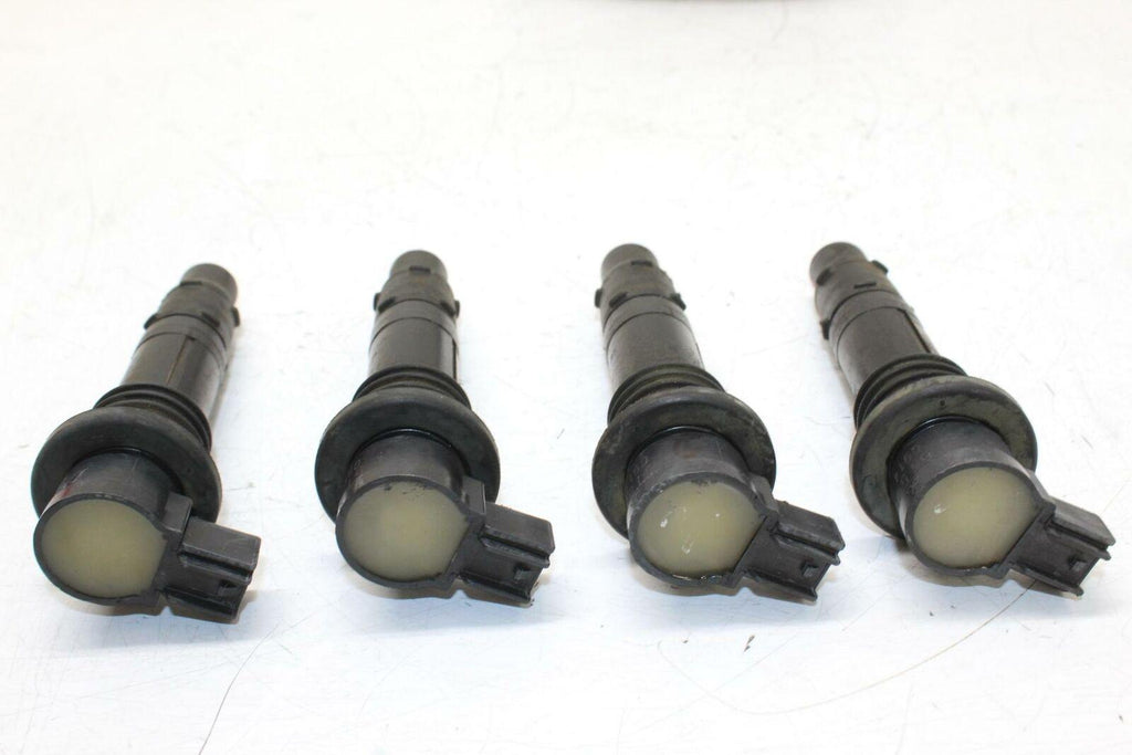 03-05 Yamaha Yzf R6 Ignition Coils Coil Spark Plug Caps Oem