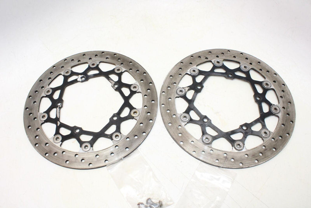 2007 Yamaha Fz1 Front Left Right Brake Rotors Discs