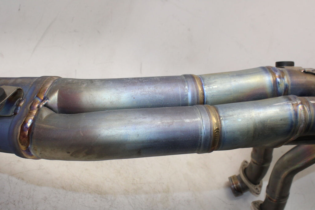 2005 Kawasaki Ninja Zx10R Zx1000C Exhaust Header Pipes Manifold Titanium