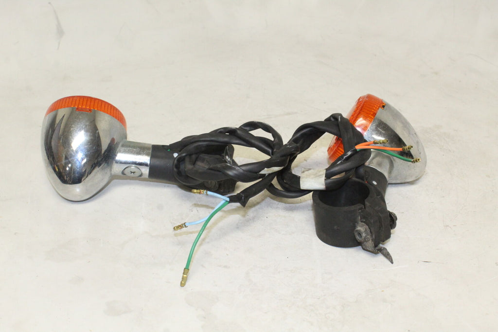 1999 Honda Shadow Ace 1100 Vt1100T Tour Black Front Left Right Turn Signals Oem