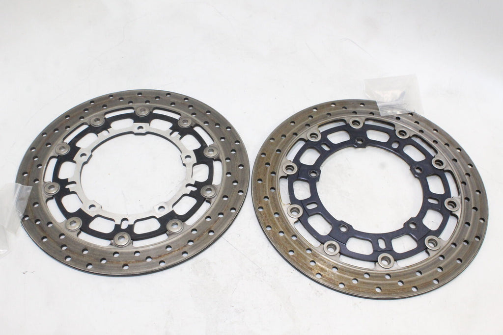 2006-07 Yamaha Yzf R6 Front Left Right Brake Rotors Discs 2C0-2581T-00-00 Oem