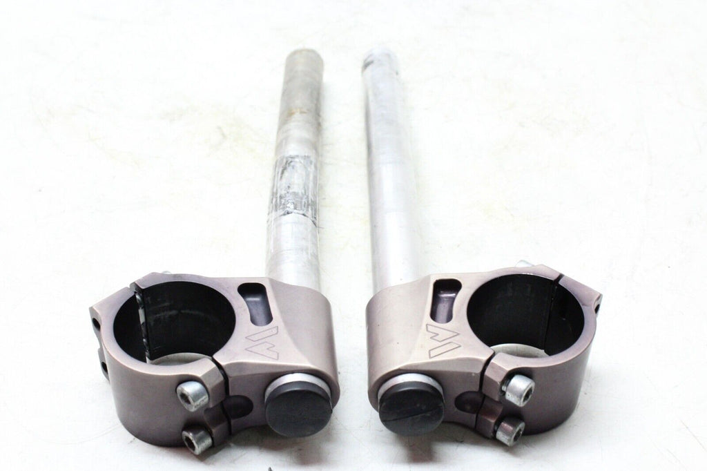 1989 Honda Hawk Gt 650 Nt650 Oem Left Right Clip On Ons Handlebars Pair Set