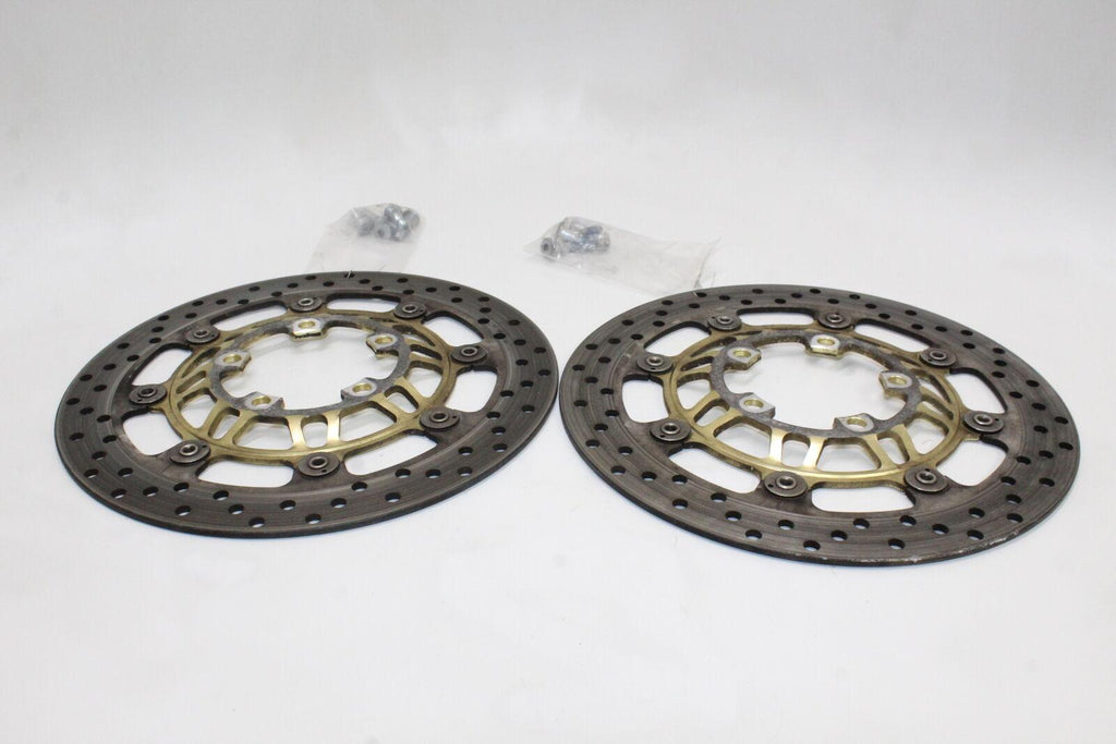 2009-12 Triumph Daytona 675R Sunstar Front Left Right Brake Rotors Discs