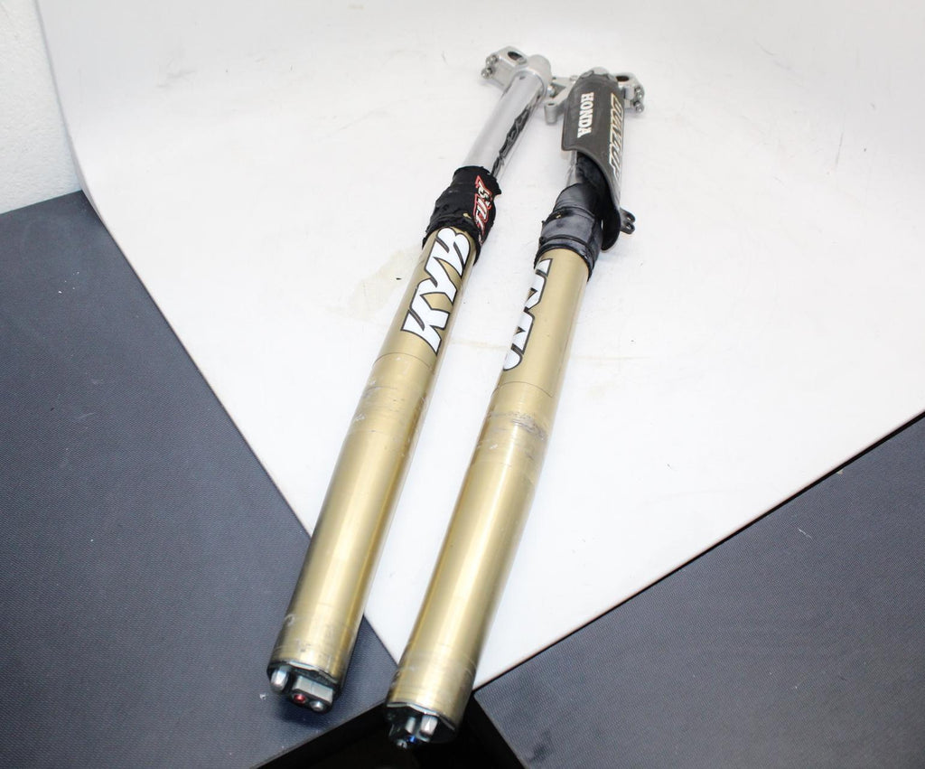 2015 Honda Crf450R Right Left Front Suspension Forks Shocks Damaged