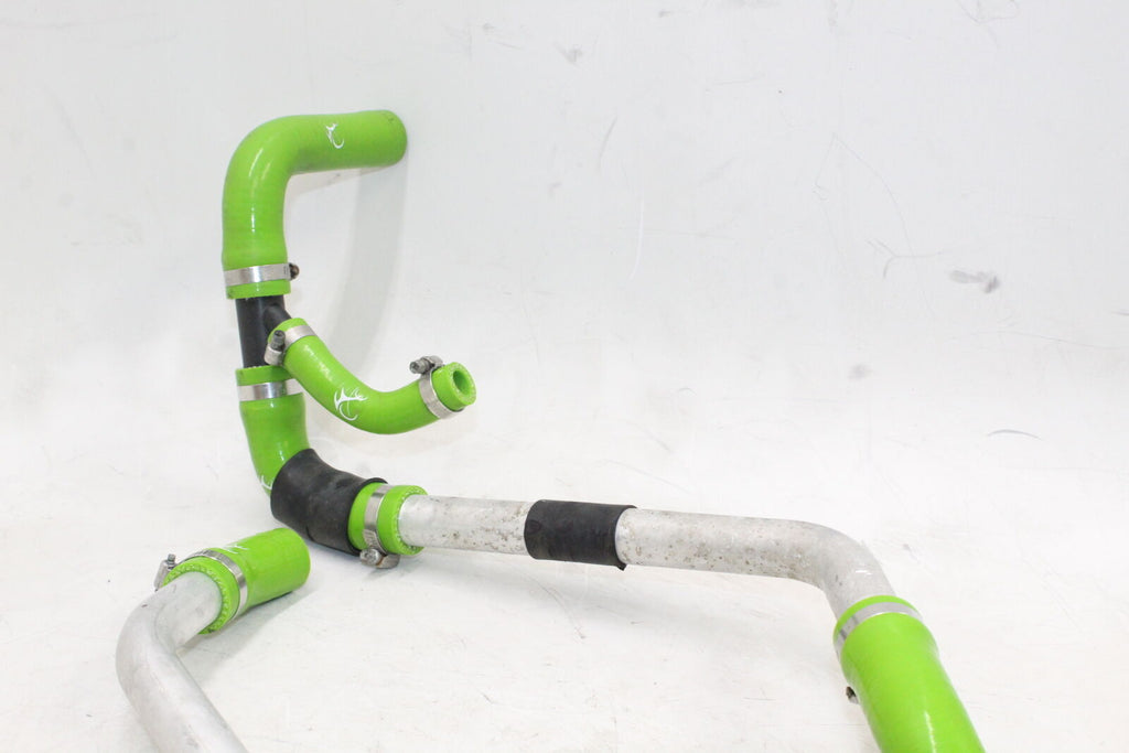 2005-06 Honda Cbr600Rr Radiator Green Hoses Engine Coolant Water Pipes Hoses