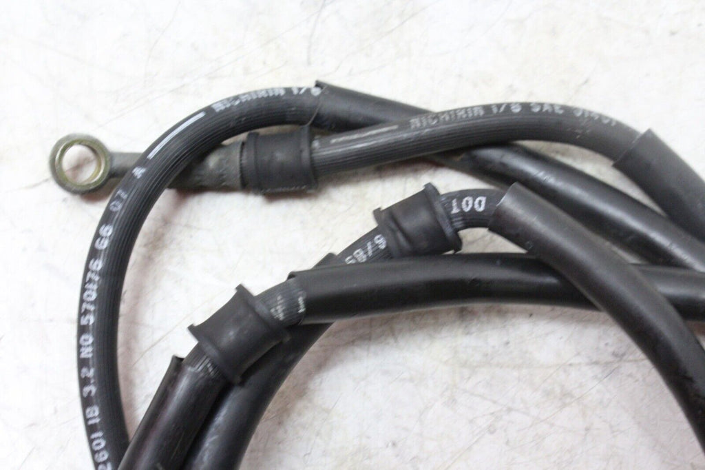88-91 Honda Hawk Gt 650 Oem Front Brake Caliper Hoses Lines