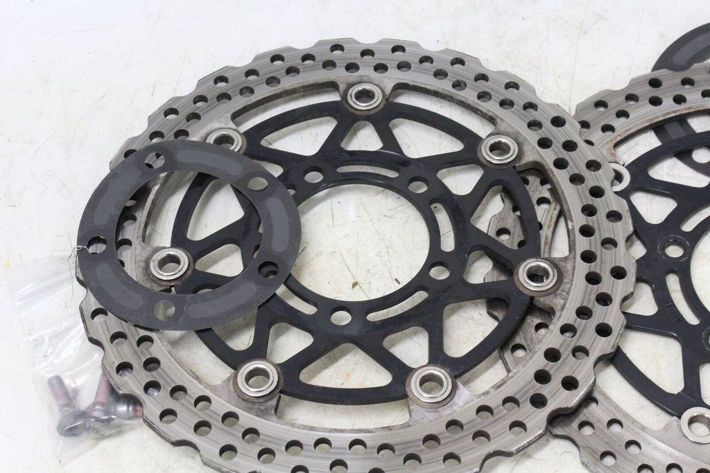 2008 Kawasaki Ninja Zx6R Zx600P Front Left Right Brake Rotors Discs