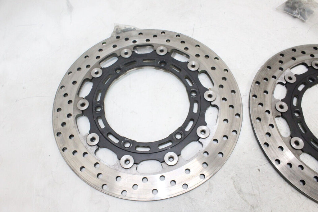 1998-99 Yamaha Yzf R1 Front Left Right Brake Rotors Discs 4Sv-2581T-01-00 Oem