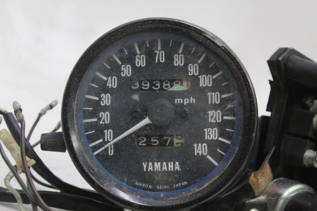 1976 Yamaha Xs750 Speedo Tach Gauges Display Cluster Speedometer Tachometer Oem