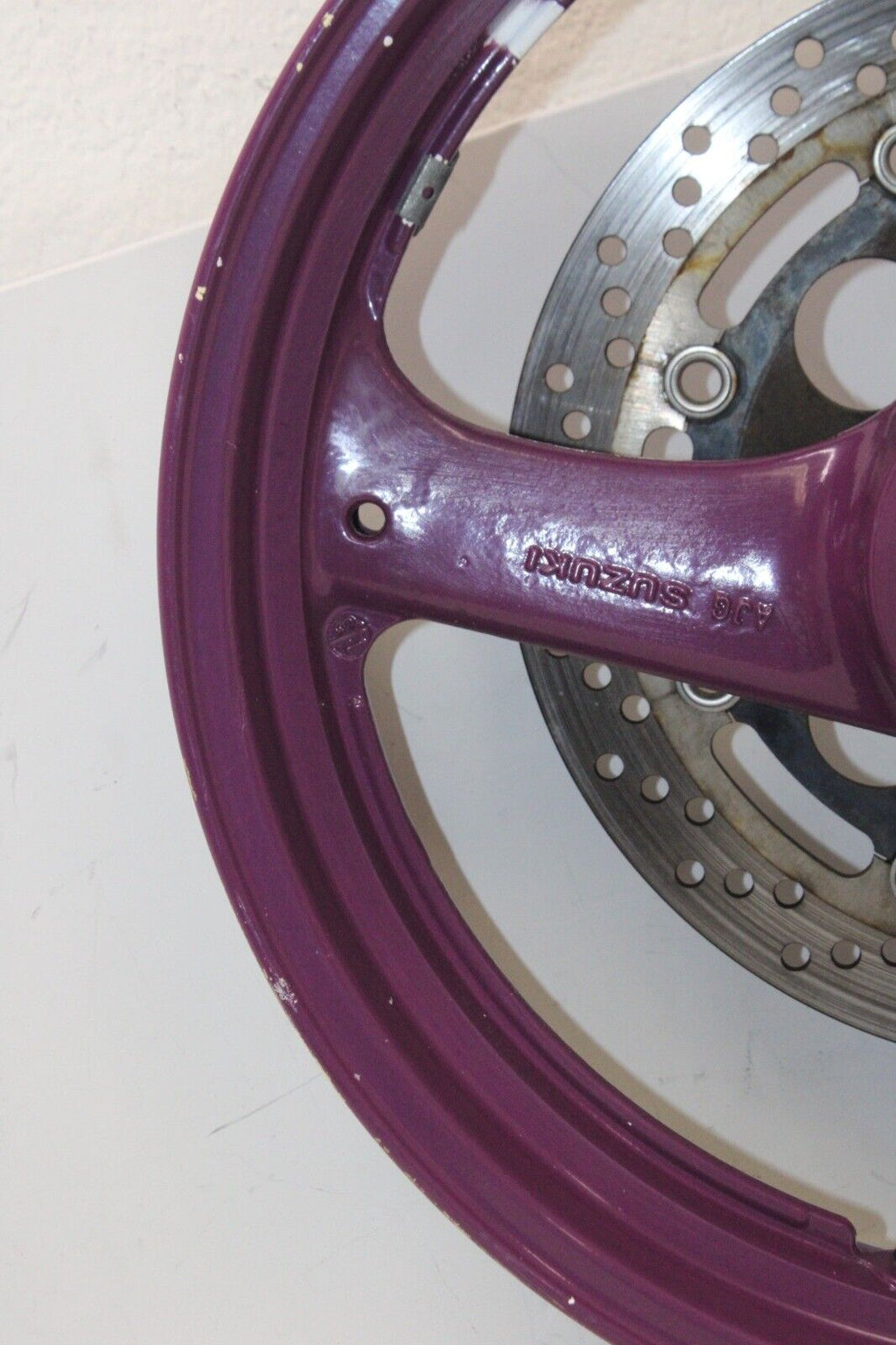 89-96 Suzuki Gs500E Oem Front Wheel Rim