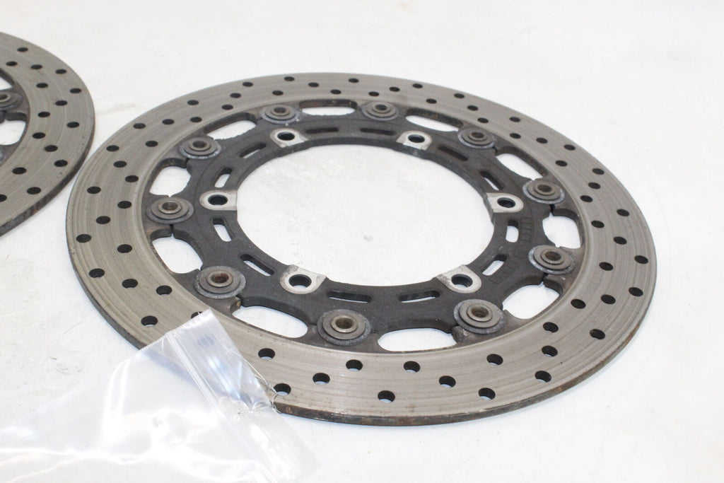 1998-99 Yamaha Yzf R1 Front Left Right Brake Rotors Discs 4Sv-2581T-01-00 Oem