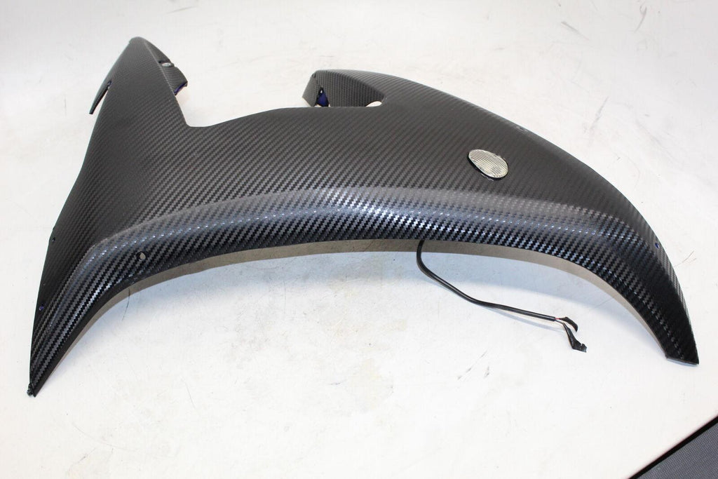 2009 Yamaha Yzf R6S Left Right Lower Mid Upper Side Fairing Cowl Set Oem Carbon