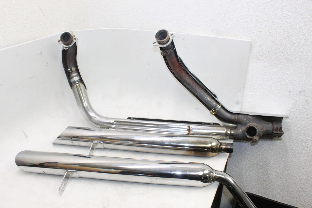 98-01 Honda Shadow Ace 1100 Vt1100T Jardine Full Exhaust Headers Pipes Mufflers