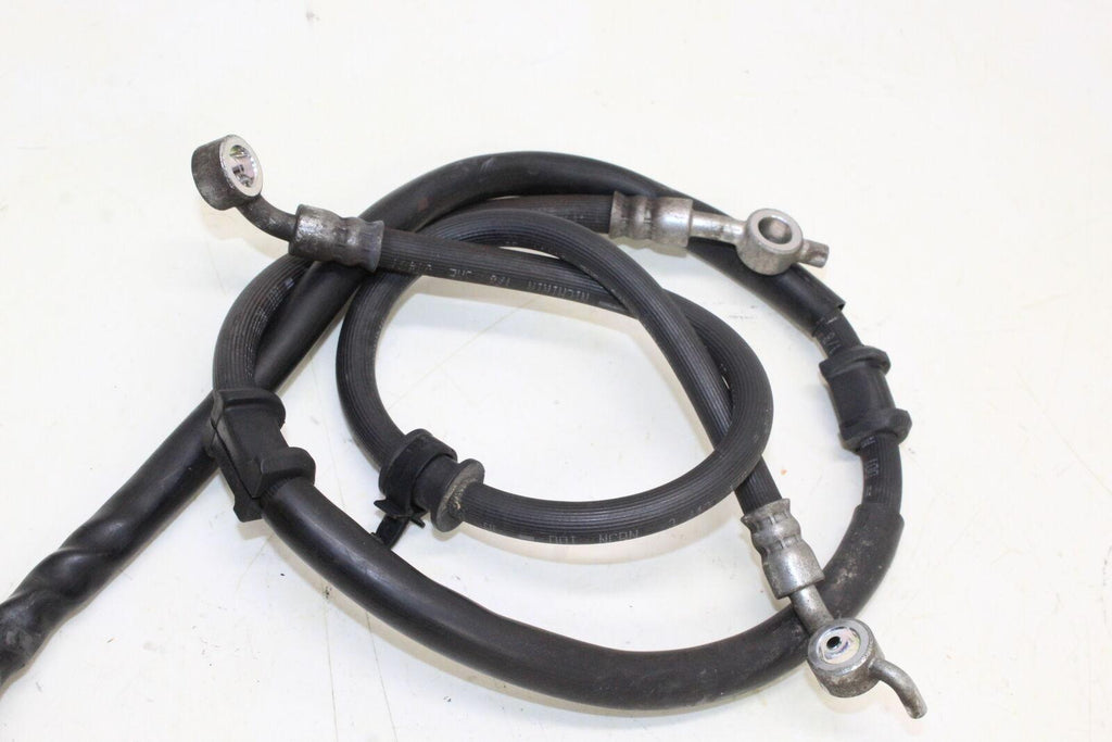 2013 09-15 Suzuki Sfv650 Front Brake Caliper Hoses Lines Oem