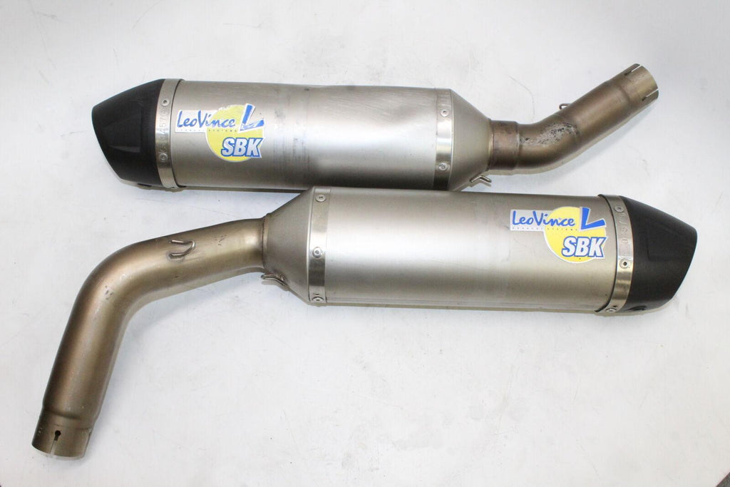 2008-14 Yamaha Yzf R1 Leo Vince Sbk Exhaust System Pipe Muffler 04579