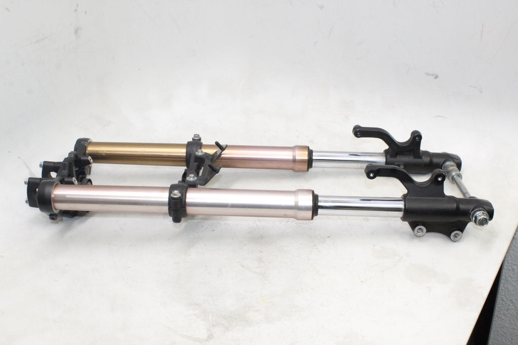 17-23 Kawasaki Z125 Pro Complete Front End Forks Suspension Triple Tree Oem