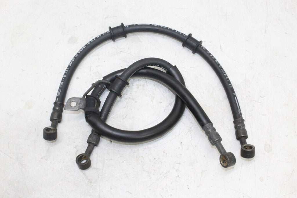 01-02 Suzuki Gsxr1000 Brake Caliper Hoses Lines Misc. Oem