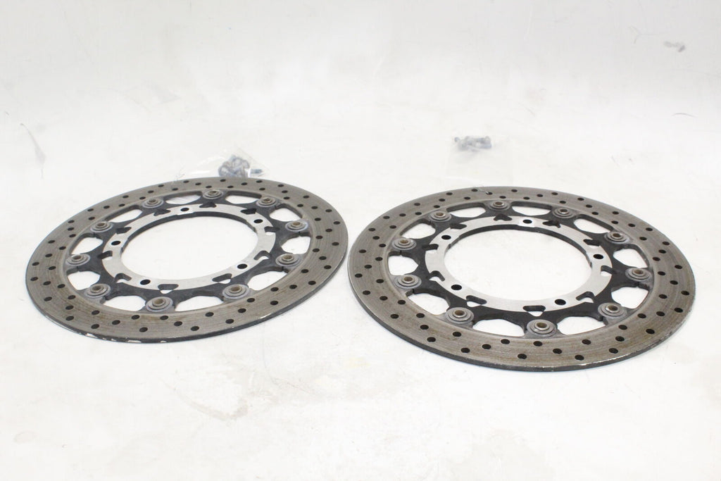 2003-05 Yamaha Yzf R6 Front Left Right Brake Rotors Discs 5Sl-2581T-10-00 Oem