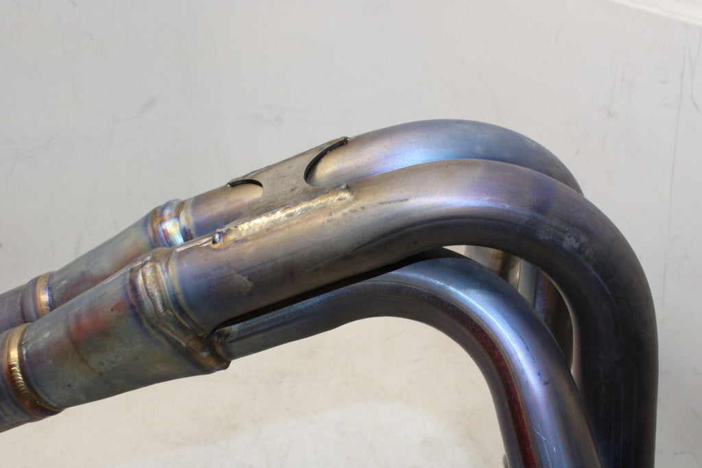 2005 Kawasaki Ninja Zx10R Zx1000C Exhaust Header Pipes Manifold Titanium