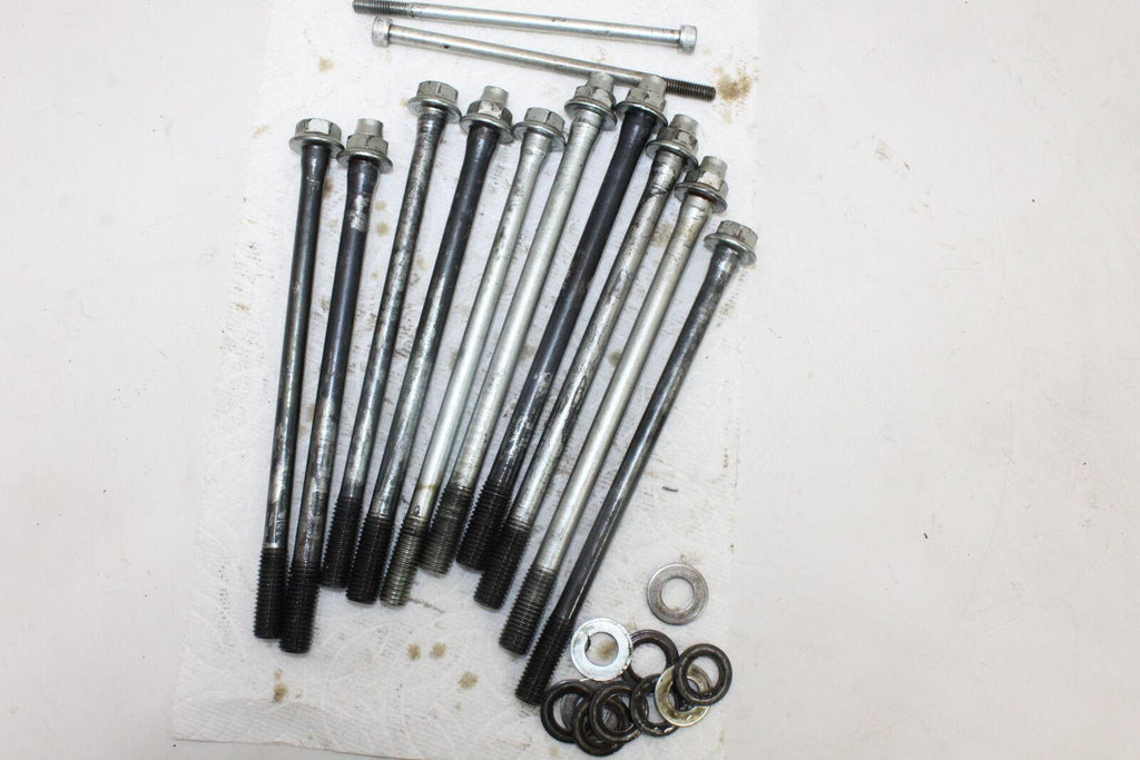 1986 Kawasaki Ninja 1000R Zx1000A Engine Mounting Bolts Motor Screws Oem