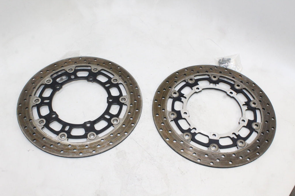 2006-07 Yamaha Yzf R6 Front Left Right Brake Rotors Discs 2C0-2581T-00-00 Oem