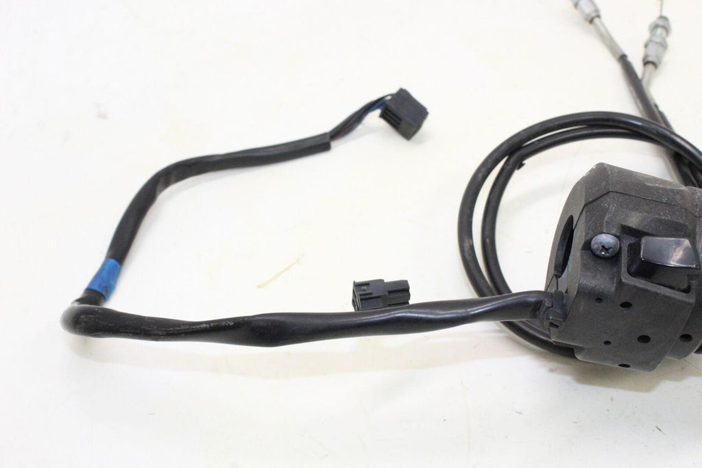 2013 09-15 Suzuki Sfv650 Right Throttle W Cable Handle Kill Off Start Switch Oem