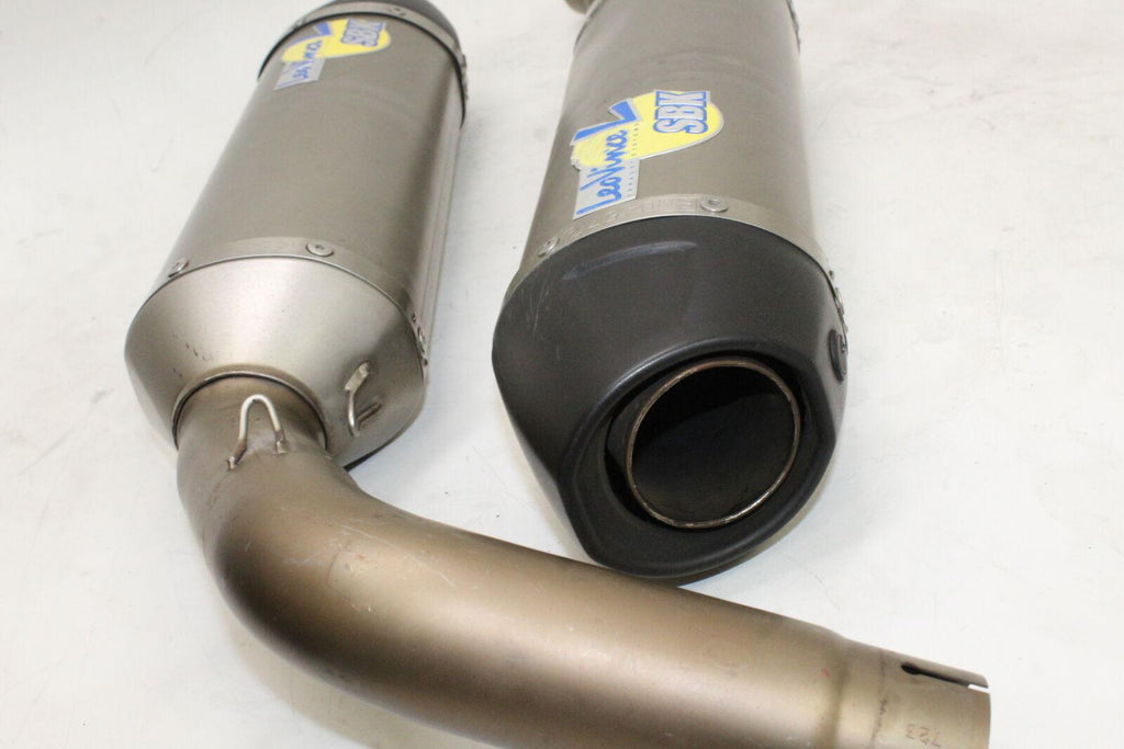 2008-14 Yamaha Yzf R1 Leo Vince Sbk Exhaust System Pipe Muffler 04579