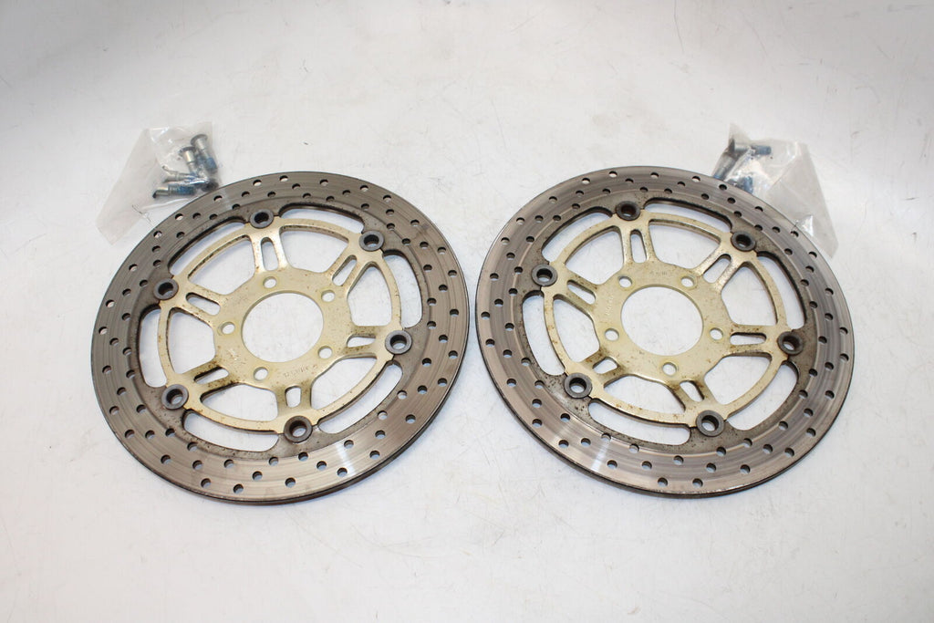 2000 Suzuki Katana 750 Gsx750F Front Left Right Brake Rotors Discs