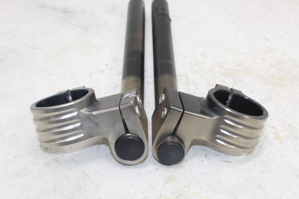 2002 Suzuki Bandit 1200 Oem Left Right Clip On Ons Handlebars Pair Set