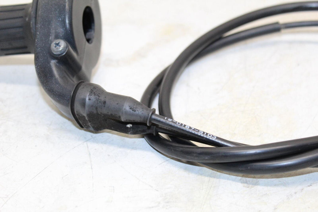 2010 Kawasaki Ninja Zx14 Zx1400C Right Throttle Grip With Throttle Cable